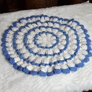 Dollies Brand  Fancy‎ Piece Blue & White  For House New Handmade $15 Each